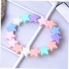 Beaupretty 24pcs Boys and Girls Pentagram Beaded Bracelet Acrylic Wrist Chain for Girls for Birthdays and Festivals Chic Five-pointed Star Design view 3
