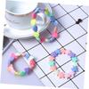 Beaupretty 24pcs Boys and Girls Pentagram Beaded Bracelet Acrylic Wrist Chain for Girls for Birthdays and Festivals Chic Five-pointed Star Design view 4