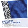 Alipis Tarot Tablecloth with Velvet Design Divination Cloth Includes Cards Pouch for Easy Storage and Protection for Tarot Reading and Decoration view 4
