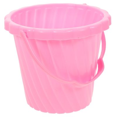 BESPORTBLE Beach Bucket Set - Colorful Plastic Sand Pails for - Summer Fun and Beach Activities Perfect for Building and Creative Playtime Ideal for Ages 3+