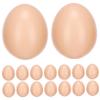 BESPORTBLE 20pcs DIY Graffiti Plastic Realistic Artificial Chicken Eggs for Creative Projects and Educational Play for Easter Supplies and Hands Activities view 1