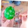 BESPORTBLE 20pcs DIY Graffiti Plastic Realistic Artificial Chicken Eggs for Creative Projects and Educational Play for Easter Supplies and Hands Activities view 3