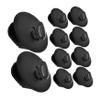LALADEFIEE 10pcs Lockable Closure Stopper for Coin Banks Secure Money Box Bottom Covers Easy Access Enhanced Protection for Savings Decorative Piggy Bank Replacement Parts view 1