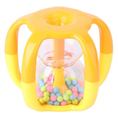 BESPORTBLE 1Pc Unique Hand Bell Plastic Rattle for Creative Sensory Plaything Safe Rattle Auditory Development Design Random Color