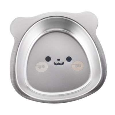 GLEAVI Stainless Steel Kids Bowl: Unbreakable Toddler Food Bowl Smooth Edges - Cartoon Design Fun Mealtime Dish For Snacks Cereal Noodles