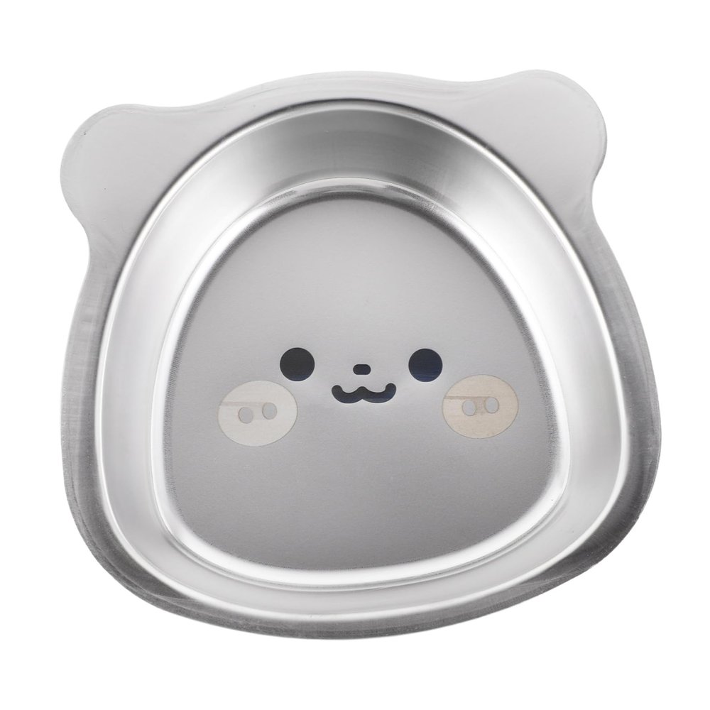 GLEAVI Stainless Steel Kids Bowl: Unbreakable Toddler Food Bowl Smooth Edges - Cartoon Design Fun Mealtime Dish For Snacks Cereal Noodles
