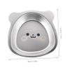 GLEAVI Stainless Steel Kids Bowl: Unbreakable Toddler Food Bowl Smooth Edges - Cartoon Design Fun Mealtime Dish For Snacks Cereal Noodles view 2
