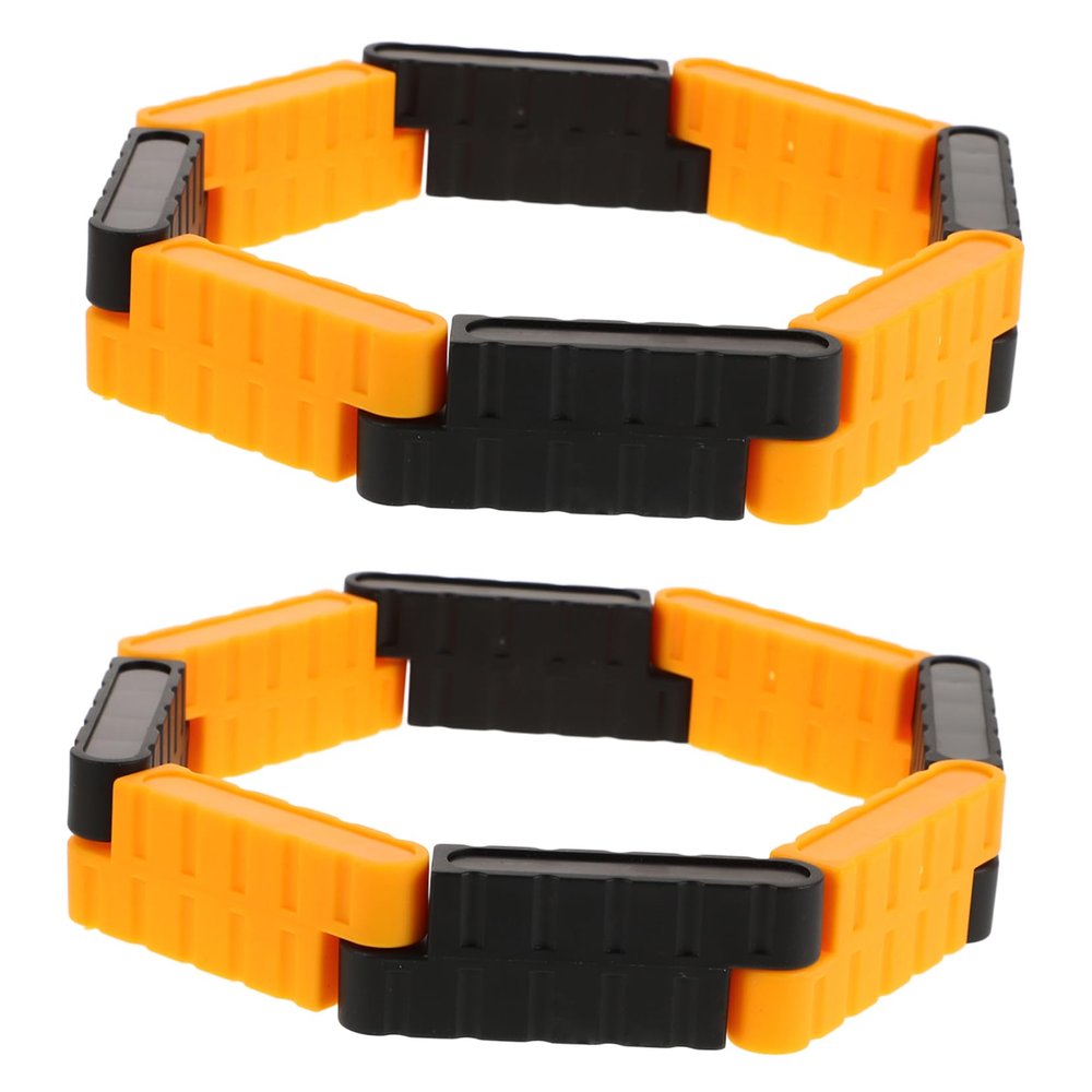 Yardwe 16pc Racing Track Obstacle Rc Car Drift Toy Miniature Traffic Barrier Fence for Rc Accessories Race Car Toys