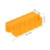Vaguelly 16pc Rc Race Track Barrier Mini Traffic Fence for Rc Car Obstacle Course Drift Racing Road Block Toy view 2