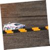 Vaguelly 16pc Rc Race Track Barrier Mini Traffic Fence for Rc Car Obstacle Course Drift Racing Road Block Toy view 4