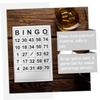Toddmomy 60pcs Bingo Game Card Bingo for Fun Intellectual Development Plaything White Card Game view 4