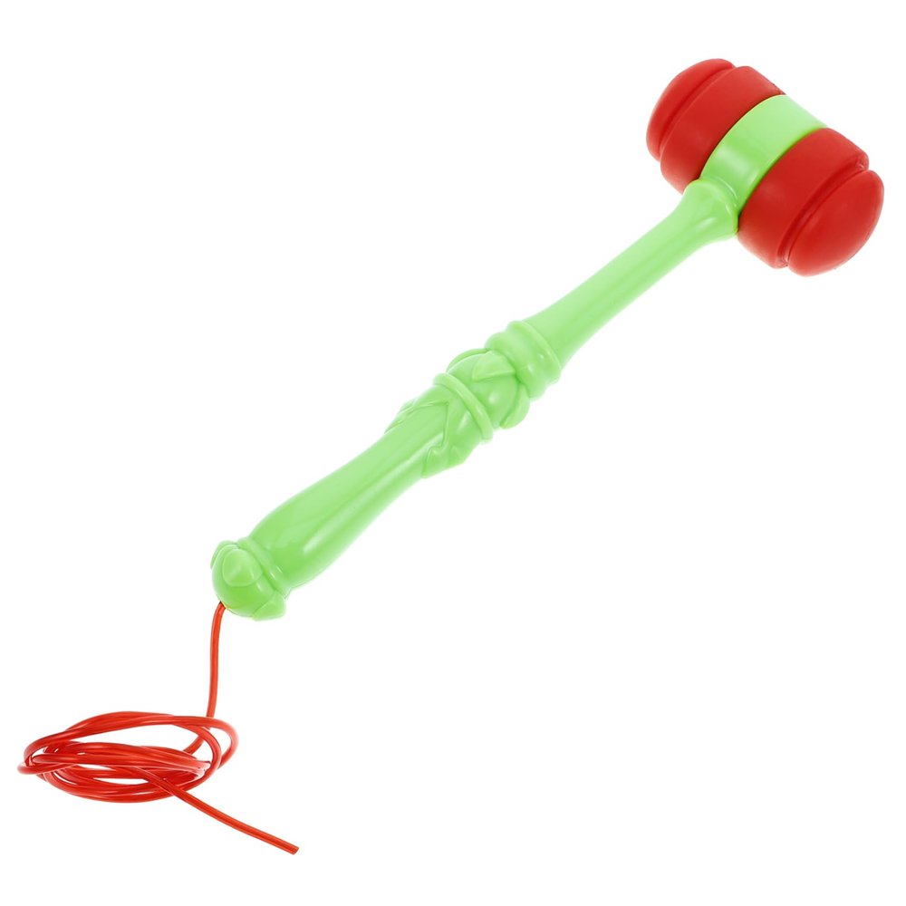 LALADEFIEE Interactive Pounding Hammer Mallet for Games DIY Fun Early Education Safe and Engaging Squeaky Hammer for Boys for Home Play