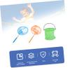 GALPADA 3pcs Boy Girl's Bug Catching Nets Stainless Steel Telescopic Fishing Net Toys for Outdoor Playset view 4