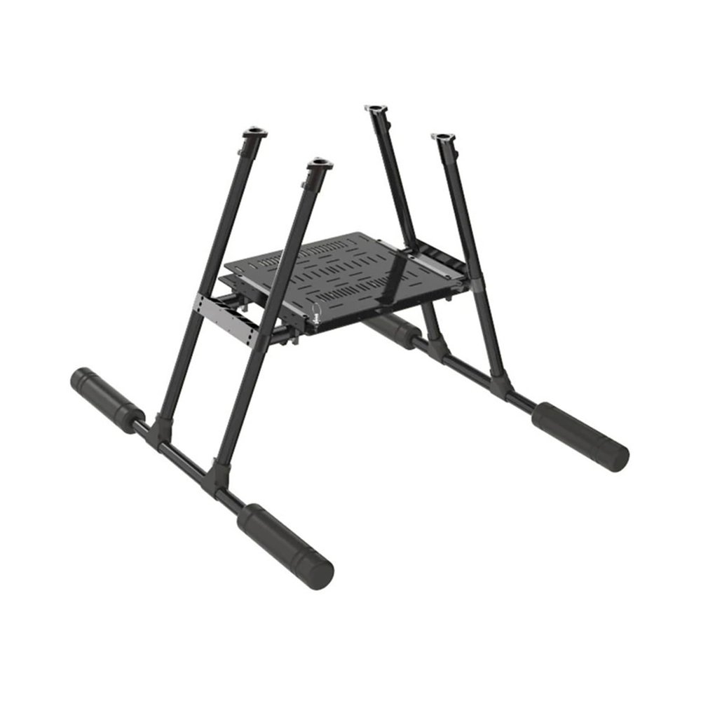 Compatible with L4 Heavy Payload Landing Gear Carbon Aluminum Tube Landing Pole Skid Agricultural Drone Accessories Industrial Application Drone Universal(Aluminum Land)