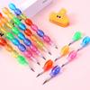 Acfun 12pcs Stackable Pencils Plastic Bubble Shaped Pencils 7 in 1 Stacking Colored Pencil view 3