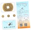 Abaodam Divination Game Pot Bamboo Fortune Pot Chinese Props Coins Sticks for Home Temple view 2