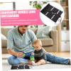 Vaguelly Portable PU Chess Board and Set Compact 2-in-1 Game for Travel and Family Fun for Beginners and Game Enthusiasts view 3