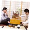 BESPORTBLE Go Chess Box Plastic Storage Container for Go Pieces Compact Organizer for Board Games Suitable for Travel and Home Use view 3