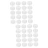 Housoutil 3sets 100pcs Plastic Rattle Box for Bell Ring Accessory for DIY Replacement for Squeaky Sounds Engaging Sound for Playtime 100pcs*3 view 1