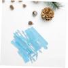 CONGARTENO 5 Sets Miniature Ski Props Doll House Decor with Lightweight Design Appearance for Christmas and Winter Scenes DIY Miniature Ski Models for Tiny Houses view 3