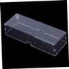 CORHAD 1Pc Poker Chip Box Transparent Storage Container for Organizing Poker Chips Lightweight and Stackable Convenient Chip Holder for Game Night and Travel view 3