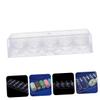 CORHAD 1Pc Poker Chip Box Transparent Storage Container for Organizing Poker Chips Lightweight and Stackable Convenient Chip Holder for Game Night and Travel view 4