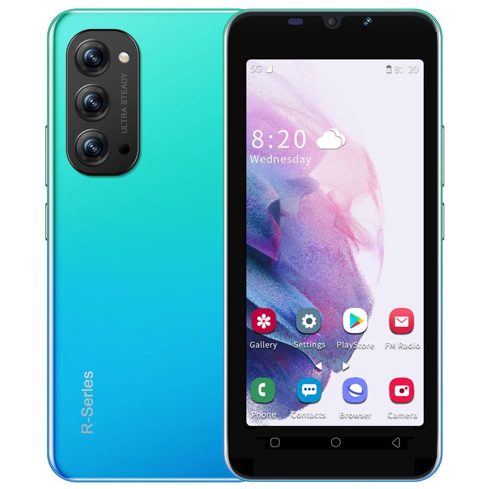 Unlocked Cell Phones Android, Android 10.1 1+8GB Smartphone 4.42 Inch Cellphones Dual Sim, 2500mAh Mini Phone Smart Phone Unlocked Android Smartphones Cellphone (Blue)