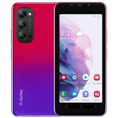 Unlocked Cell Phones Android, Android 10.1 1+8GB Smartphone 4.42 Inch Cellphones Dual Sim, 2500mAh Mini Phone Smart Phone Unlocked Android Smartphones Cellphone (Red)