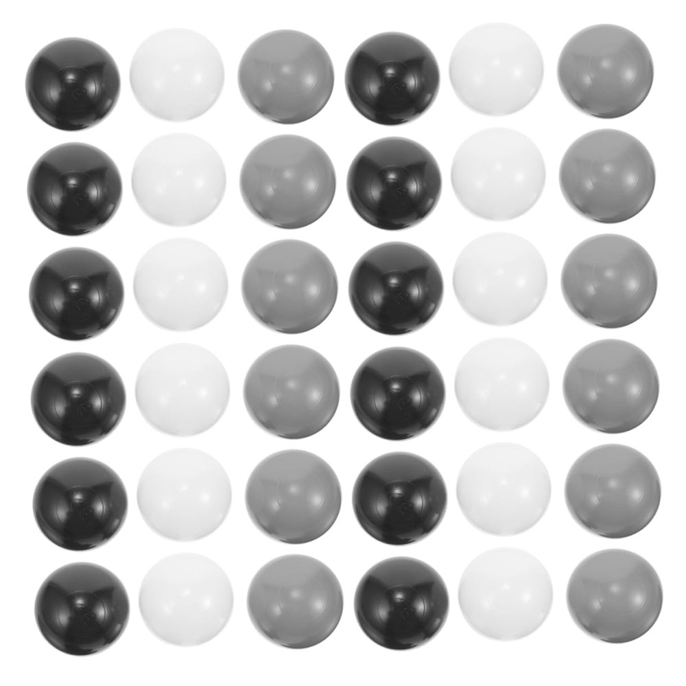 CHILDWEET 50pcs Plastic Ocean Balls Versatile Play Balls for Props Game Ocean Swimming Toys Boys and Girls Play