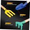 Toddmomy 5pcs Garden Hand Tool Set Boys and Girls Gardening Tools Shovel Rake Fork for Boys and Girls Birthday Gifts view 4