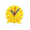 Holibanna Boy Girl Learning Clock Model for Teaching Interactive Analog Clock Hour Display Educational Tool for Preschool Classrooms Safe Non-Functional Design view 2