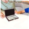 BESPORTBLE Antique Dominoes Game Set with Wooden Case Educational Toy for Boys and Girls and Adults for Social Gatherings and Parties Entertainment Dominoes Blocks Random Style view 3