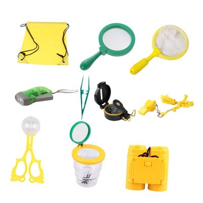 BESPORTBLE 10Pcs Observing Kit for Outdoor Wilderness Exploration Tools Lightweight and Great Educational Activity for Hiking and