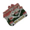 IMIKEYA Tibetan Palace Therapy Sand Tray Resin Ornament Chic Home Decor for Mindfulness Unique Tibetan Model for Desktop Display Meditation Accessory Inspired by Tibet view 1