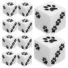 Abaodam 10pcs Sided Resin Dices Cartoon Paw Design for Classroom Parties Ktv Games view 1