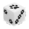 Abaodam 10pcs Sided Resin Dices Cartoon Paw Design for Classroom Parties Ktv Games view 2
