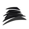 6pcs/set Universal Front Bumper Lip Decoration Diffuser Splitter Fins Body Spoiler(Carbon Fiber 6pcs) view 1