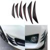 6pcs/set Universal Front Bumper Lip Decoration Diffuser Splitter Fins Body Spoiler(Carbon Fiber 6pcs) view 2