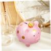 Abaodam Cartoon Piggy Bank Capacity Pig Ornament Boys Piggy Bank Unbreakable Ceramic Money Box Counter view 4