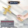 Creative toy accessories Halloween props, manually re-assemble high quality metal Thor weapons! Golden hammer (assemble by yourself upon receipt) (011) view 2