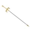 Creative toy accessories Halloween props, manually re-assemble high quality metal Thor weapons! Golden hammer (assemble by yourself upon receipt) (012) view 1