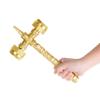 Creative toy accessories Halloween props, manually re-assemble high quality metal Thor weapons! Golden hammer (assemble by yourself upon receipt) (010) view 1