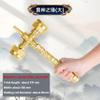 Creative toy accessories Halloween props, manually re-assemble high quality metal Thor weapons! Golden hammer (assemble by yourself upon receipt) (010) view 2