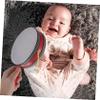 BESPORTBLE Educational Hand Drum for Lightweight Rattle Drum Musical for Early Childhood Development Birthday Holiday Present to Enhance Music Literacy and Hand Eye Coordination view 2