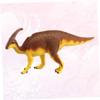BESPORTBLE Lifelike Parasaurolophus Dinosaur Model Realistic Plastic Decoration for Home Desktop Bookshelf Dinosaur Collectors and Boy Girl view 3