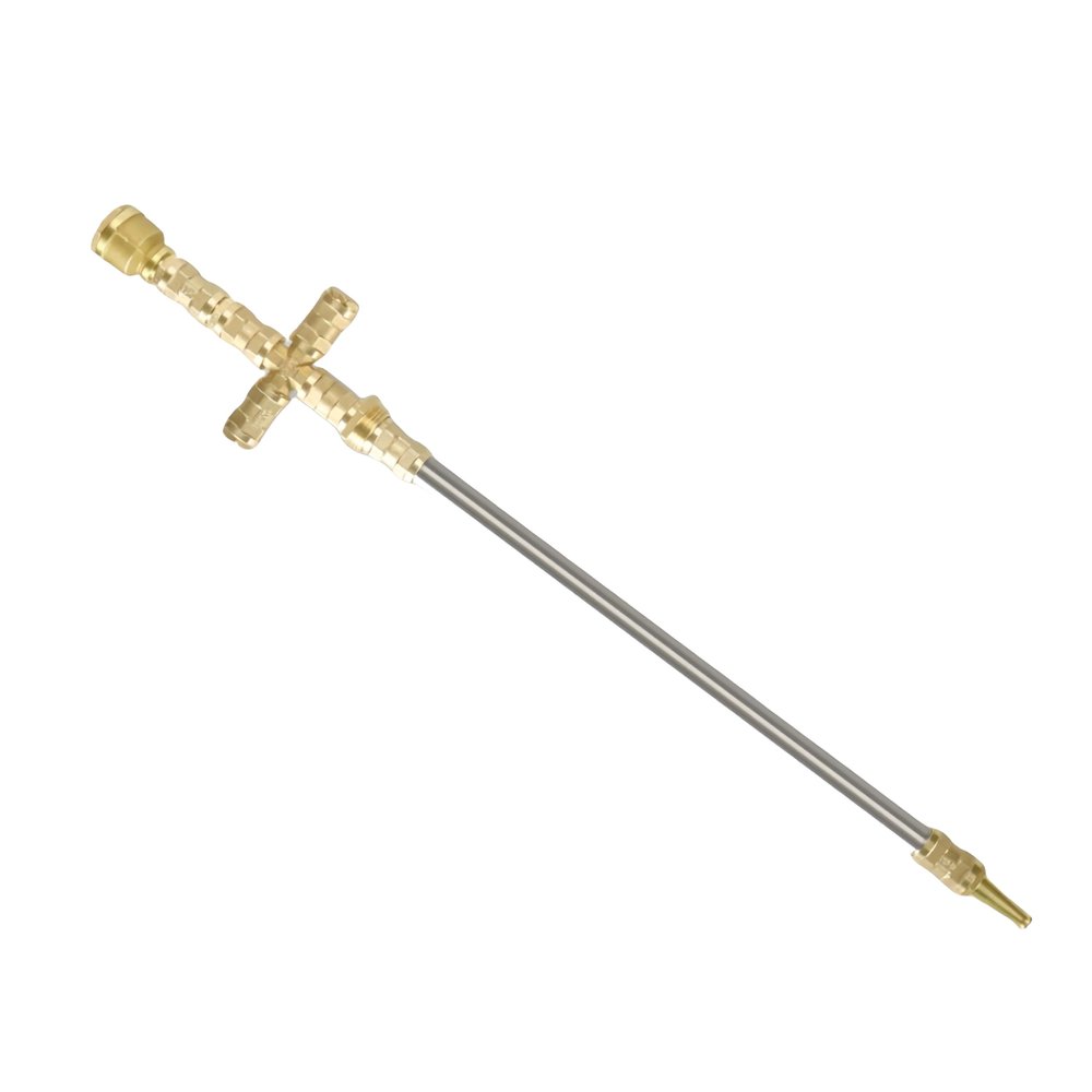 Creative toy accessories Halloween props, manually re-assemble high quality metal Thor weapons! Golden hammer (assemble by yourself upon receipt) (002)