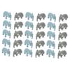 Alipis 30pcs Miniature Elephant Figurines Realistic Animal Models for Home Decoration and Boys and Girls Awareness As Accents for Living Rooms and Bedrooms view 1