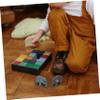 Alipis 30pcs Miniature Elephant Figurines Realistic Animal Models for Home Decoration and Boys and Girls Awareness As Accents for Living Rooms and Bedrooms view 3