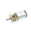 12GA-N20 Miniature DC Metal Gear Motor 3V to 12V Low RPM High Torque for 4WD Cars Electric Screwdriver Door Lock DIY Projects Micro Brush Motor with 3MM Spindle view 3
