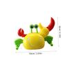 BESPORTBLE 4pcs Wind Up Crabs Plastic Clockwork Crabs for Improves Coordination Imagination Easter Parties Red Green Yellow view 3
